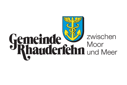 Grafik des Logos der Gemeinde Rhauderfehn