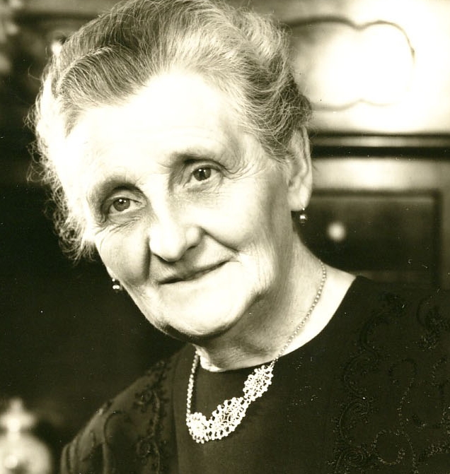 Schwarz-Weiss Porträt von Wilhelmine Siefkes